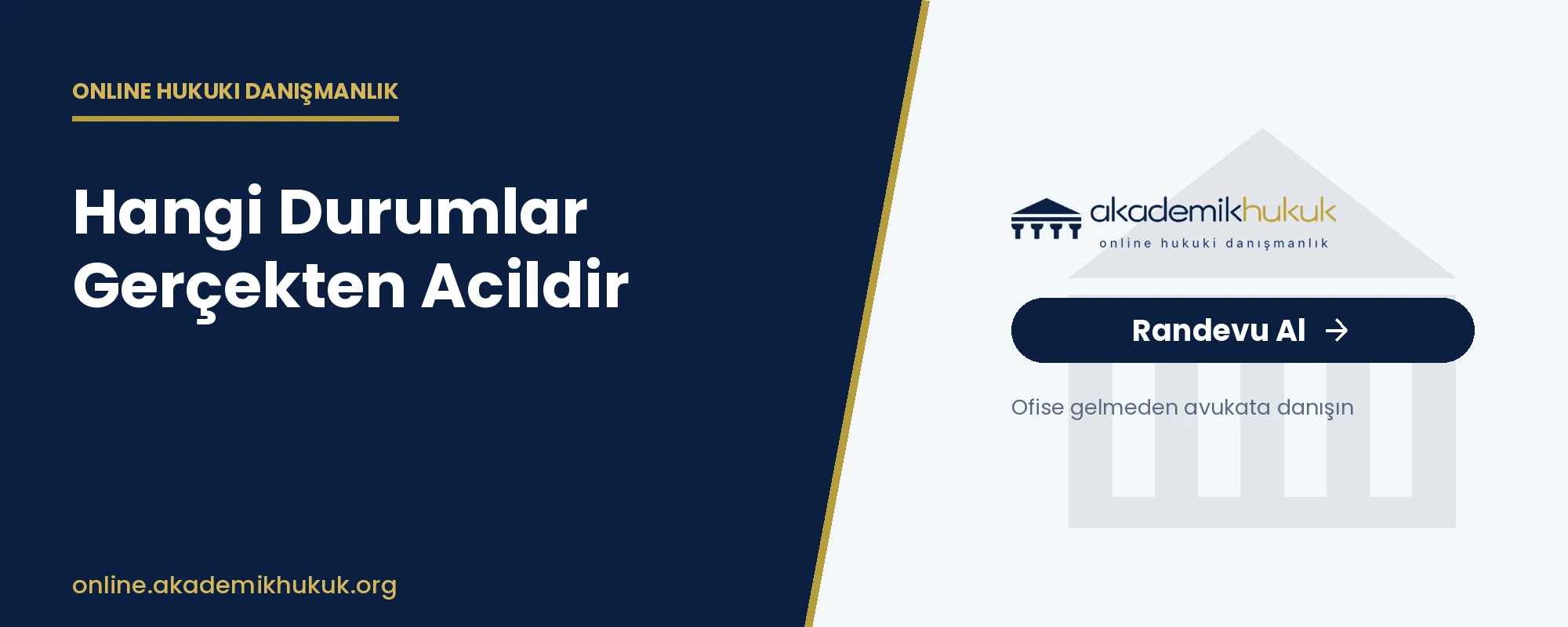 7/24 acil avukat danışma hattı - Hangi Durumlar Gerçekten Acildir