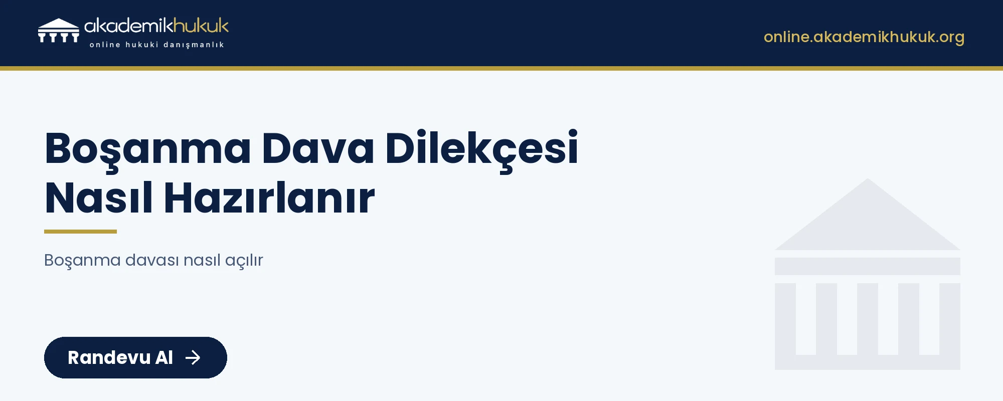 boşanma davası nasıl açılır - online avukat danışmanlığı