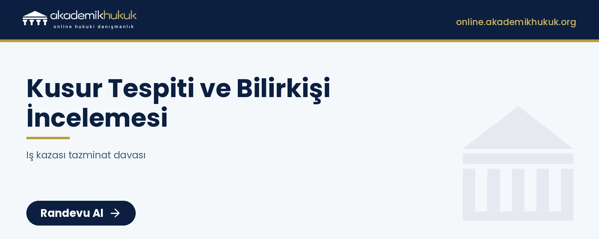 iş kazası tazminat davası - online avukat danışmanlığı