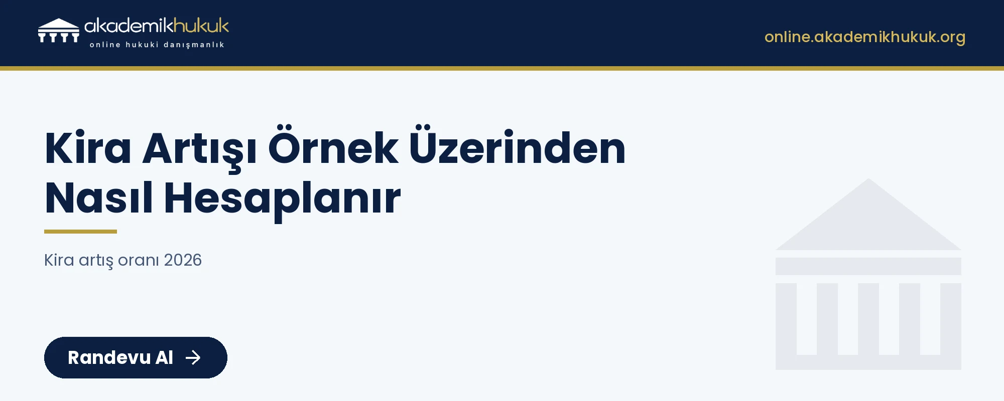 kira artış oranı 2026 - online avukat danışmanlığı