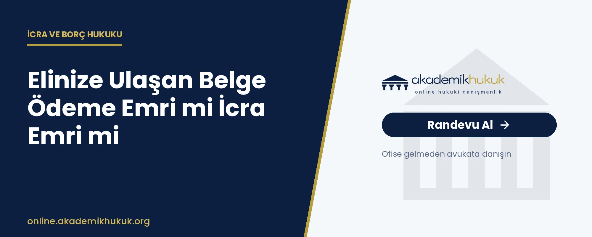 icra takibi geldi ne yapmalıyım - Elinize Ulaşan Belge Ödeme Emri mi İcra